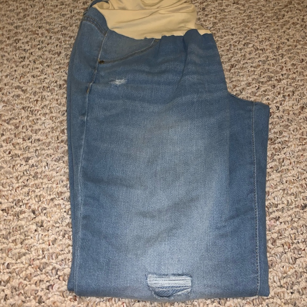 Pregnancy jeggings